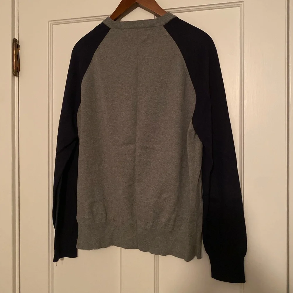 Jcrew “cotton with cashmere” sweater
